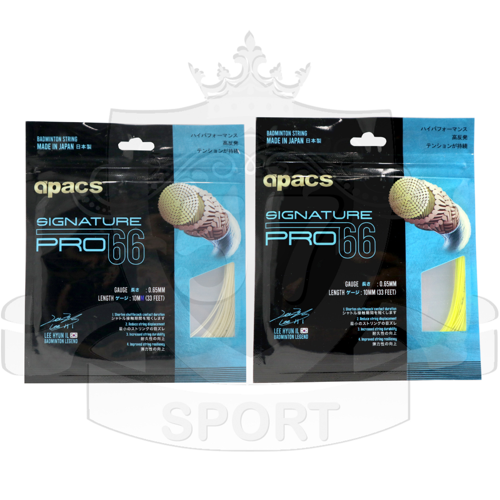 Senar Raket Badminton Apacs Signature Nano 66 Original