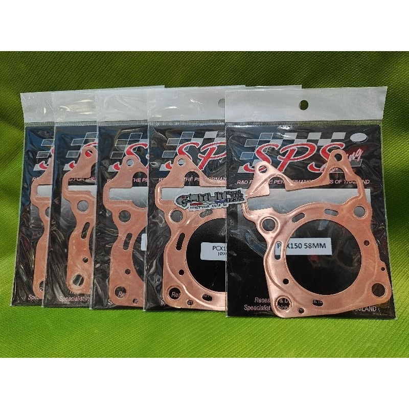 paking head tembaga sps vario 125 vario 150 PCX 58 59 60 62 63 mm tebal 05mm