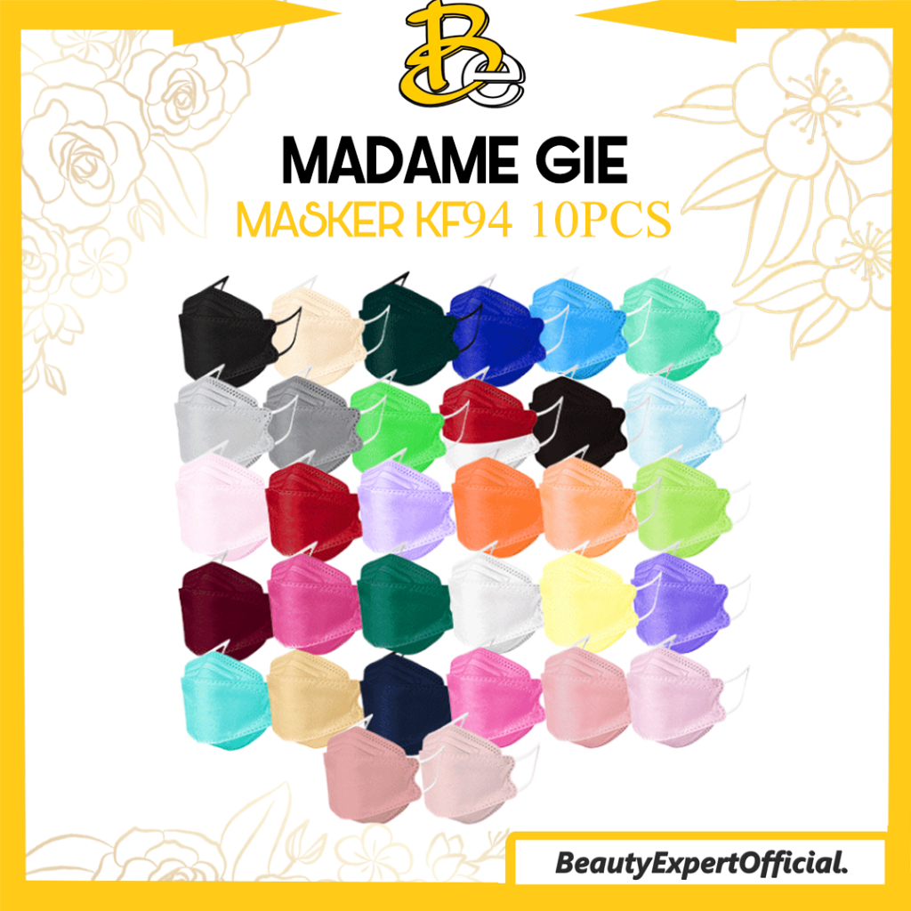 ⭐️ Beauty Expert ⭐️ Madame Gie Protect You KF94 Mask - Masker Isi 10 PCS