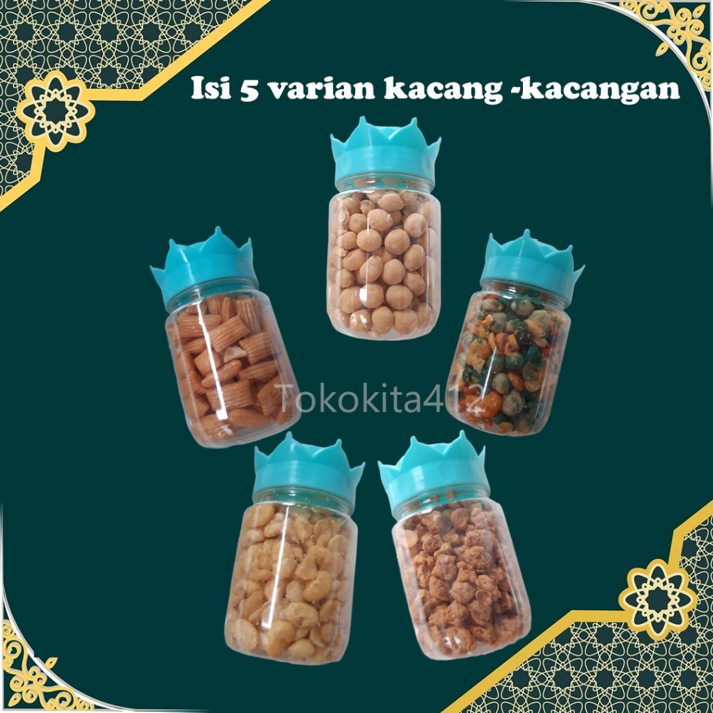Paket Kacang Lebaran isi 5 Free Kartu Ucapan