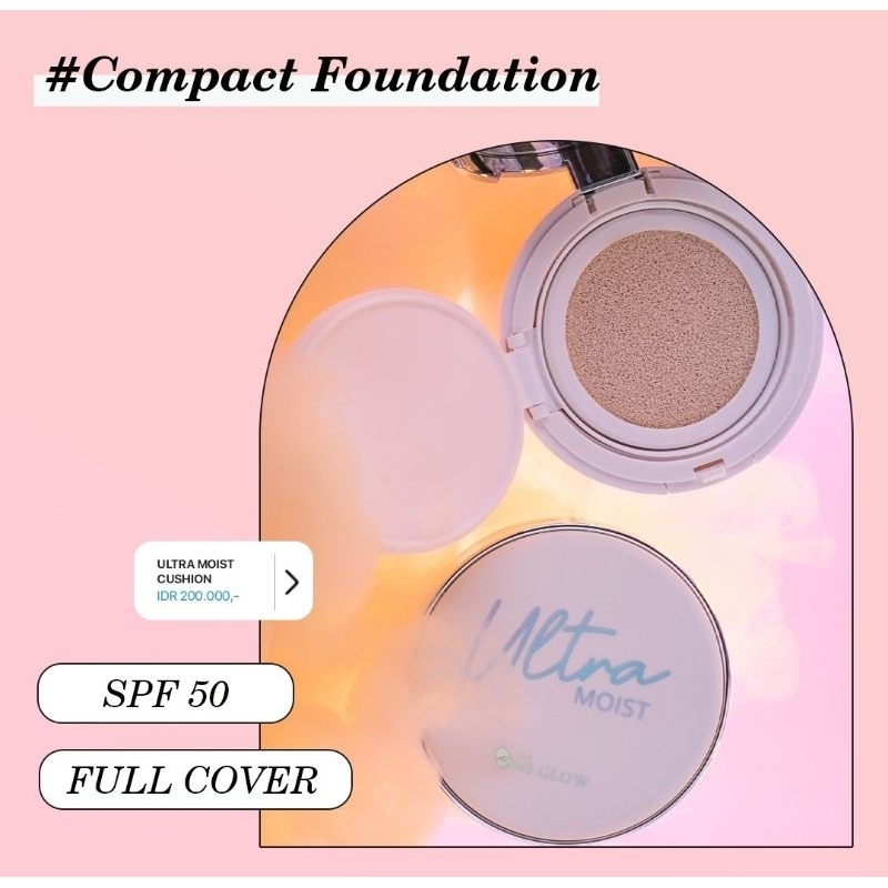MS Glow Ultra Moist Cushion/cushion ms glow/cushion light ms glow/cushion medium ms glow