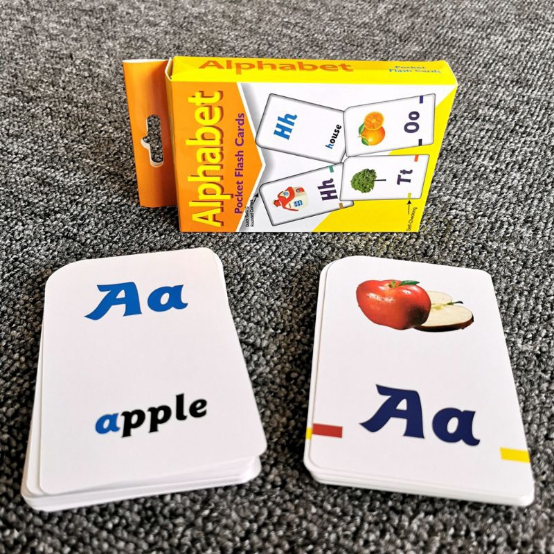 Flashcard Alfabeth/ Kartu Pintar Huruf & Abjad