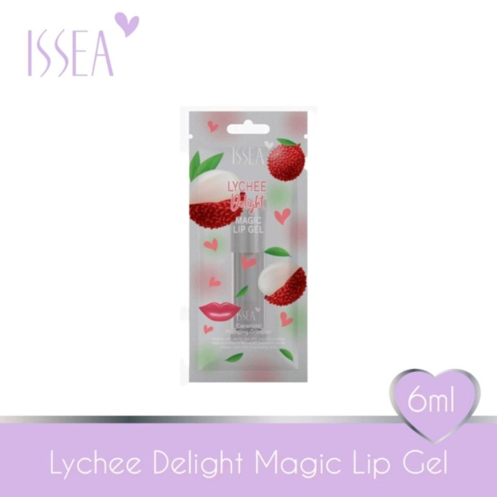 ISSEA MAGIC LIP GEL 2 VARIAN BLACKCURRANT LYCHEE LIP BALM LIP SERUM