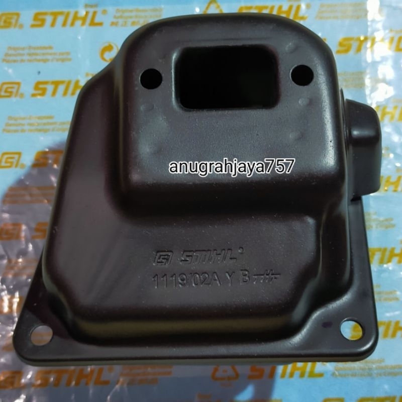 Muffler MS-381 stihl original untuk senso stihl