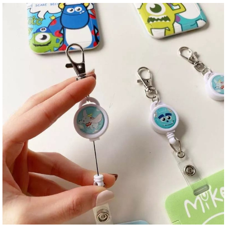 

7S GANTUNGAN TALI KARTU AKSES KANTOR MRT BUSWAY LANYARD CARD HOLDER MOTIF