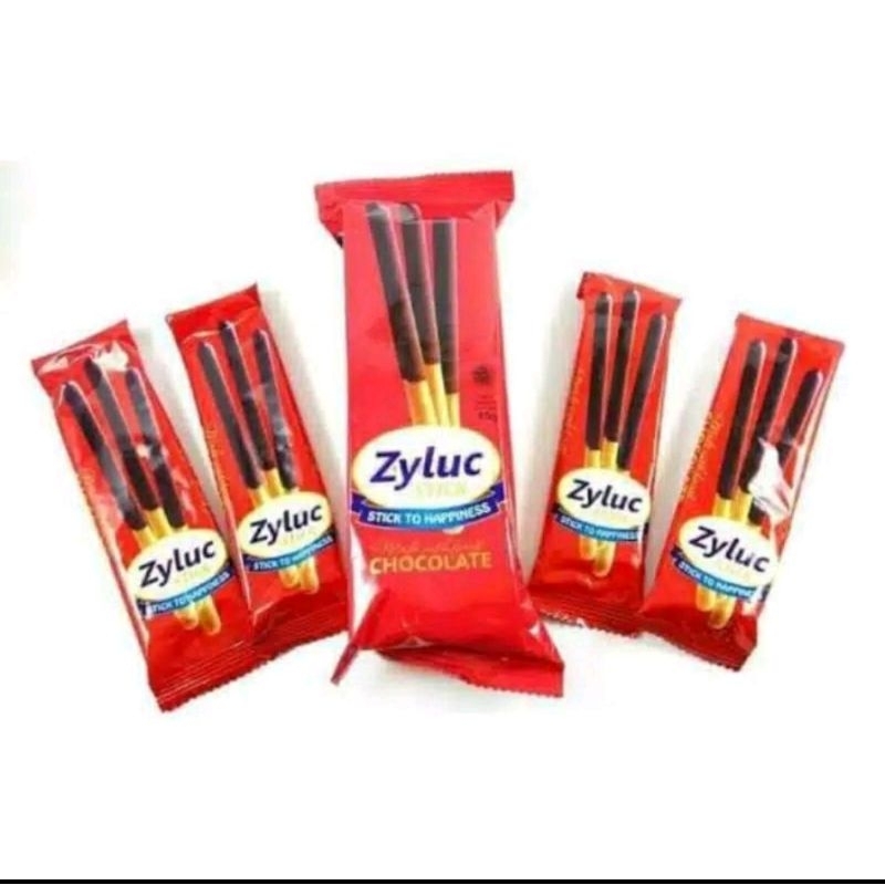 Zyluc Stick Coklat Biskuit Tray ( isi 60 Pack )