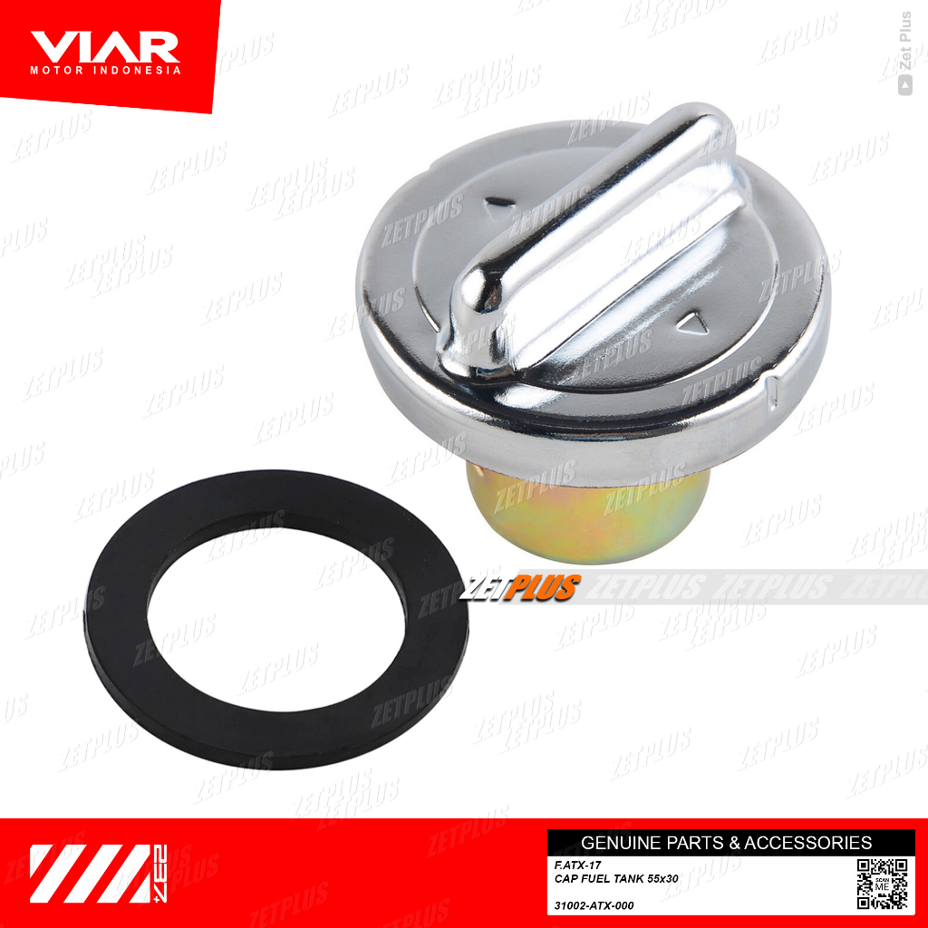 CAP FUEL TANK METAL ATV RAZOR /tutup tangki besi viar/bahan bakar-bensin-Honda-GY6-mini trail-univer