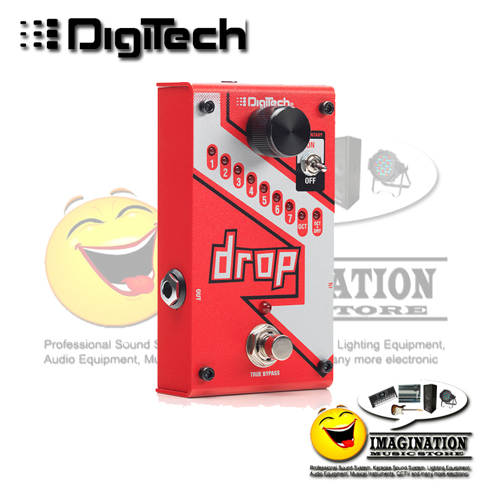 DigiTech Drop V01 Polyphonic Drop Tune Pitch-Shift Pedal