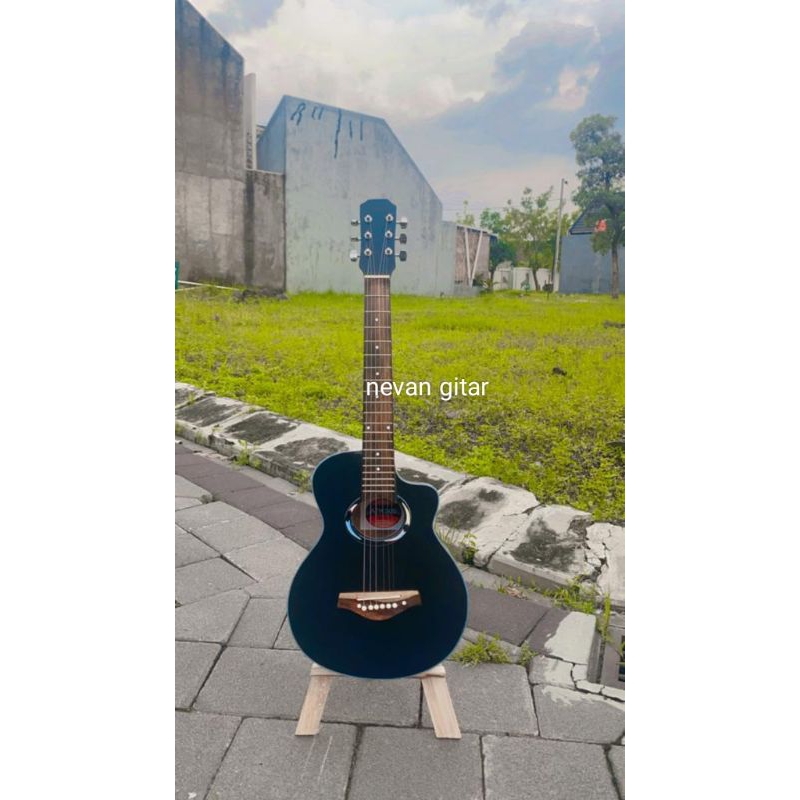 GITAR AKUSTIK 3/4 PEMULA TERMURAH (FREE PACKING KAYU)