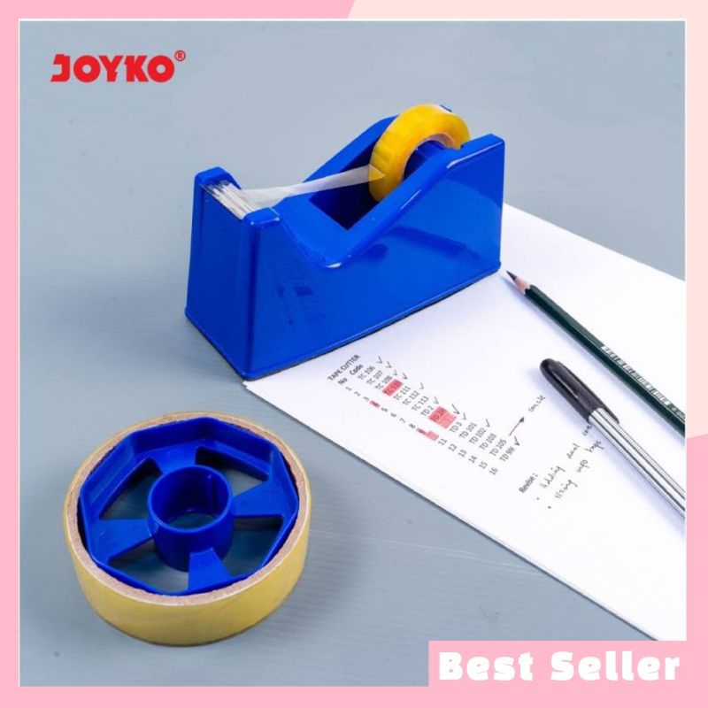

Tape Cutter Dispenser Joyko TD-103 Dual Core Pemotong Perekat
