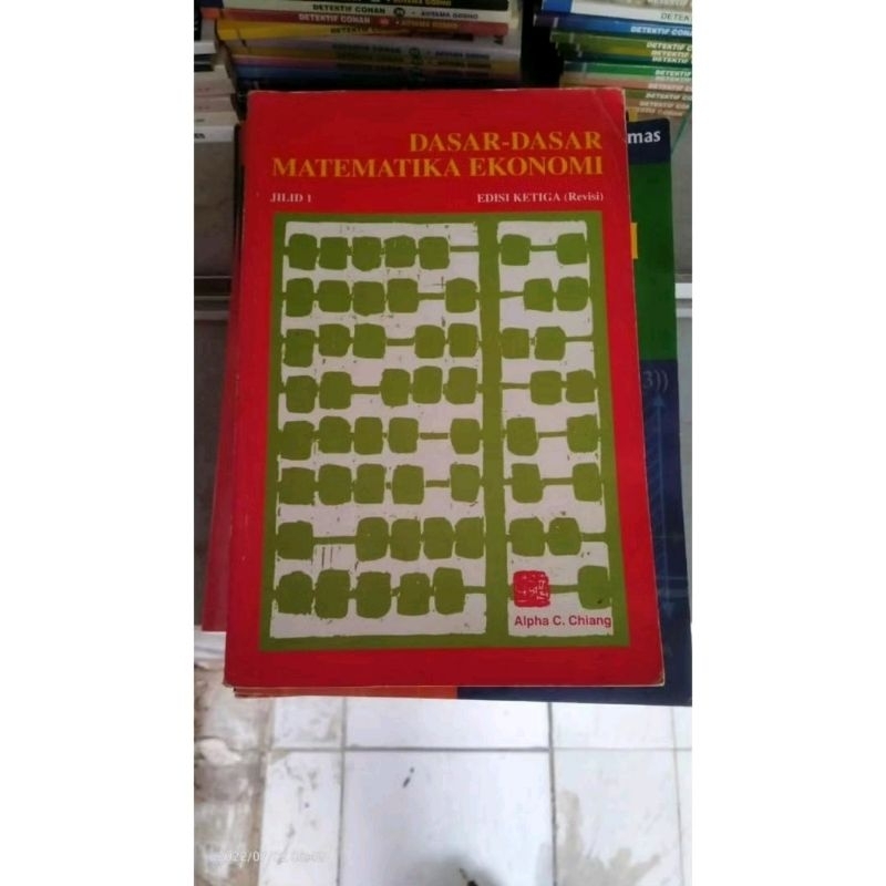 Dasar-Dasar Matematika Ekonomi