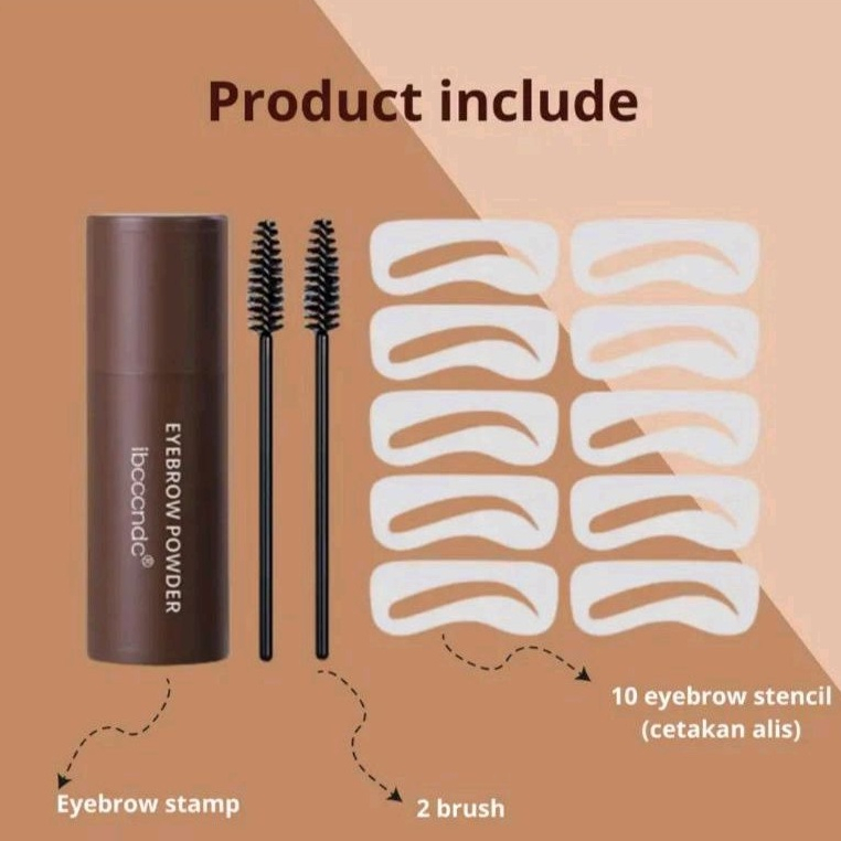 CSP136 – Magic Eyebrows Powder Stamp ibcccndc Cetakan Stempel Alis Instan