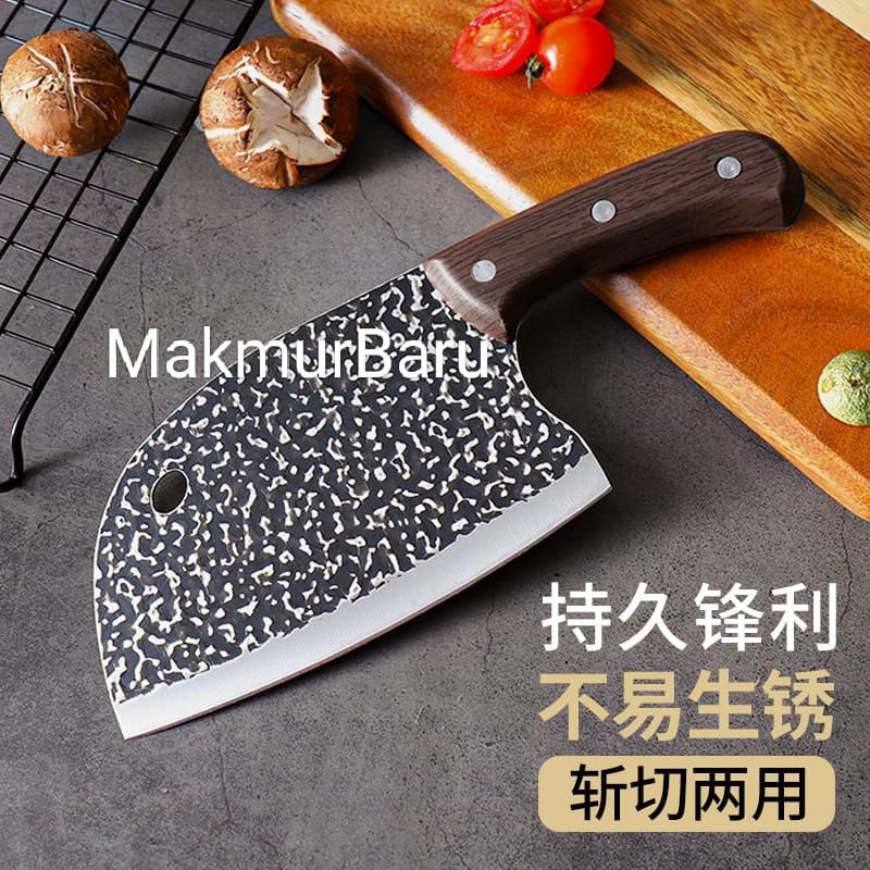 Pisau Sayur Tajam/Pisau Dapur Stainless Tebal Model Ikan