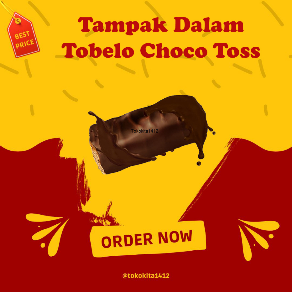 Tobelo Choco Toss isi 40 Snack Coklat