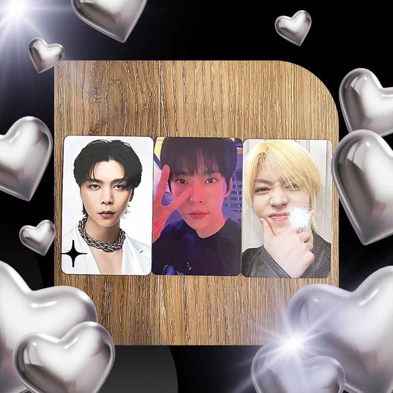 [READY STOCK] Fortune Scratch PC/Photocard THE LINK+ NCT 127 Johnny Concept, Doyoung Selca, Yuta Sel