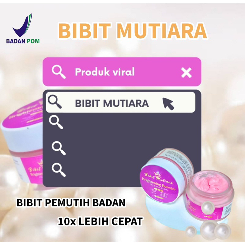 TERLARIS ! BIBIT MUTIARA SALEP PEMUTIH BADAN /WOMEN CARE 100% ORIGINAL BIKIN KULIT BADAN CERAH SEHAT DAN HALUS