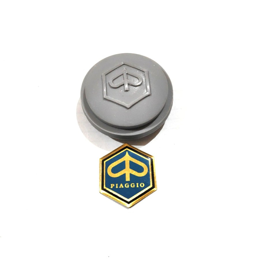 Dop Tromol Tutup Mur Roda Depan Vespa Excel Plastik ORI Danmotor