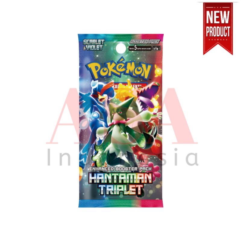 Kartu Pokemon Hantaman Triplet Booster Pack Sv1a Bahasa Indonesia