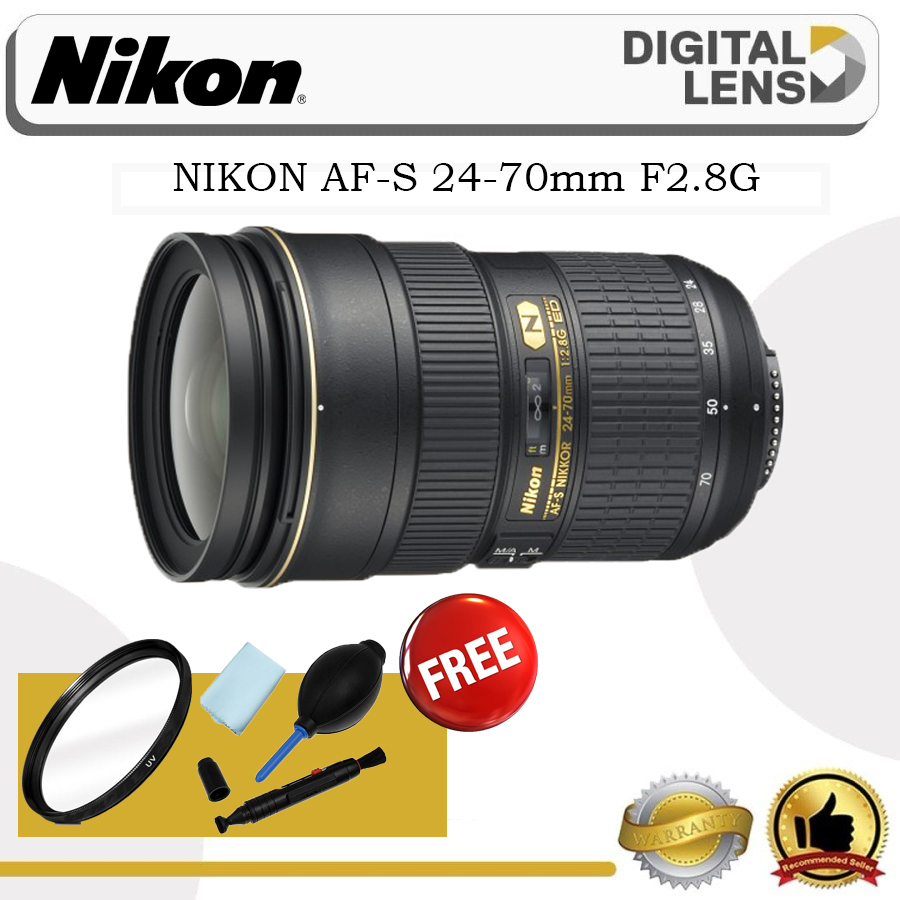 LENSA NIKON NIKKOR 24-70MM F2.8G NANO ED lens nikon