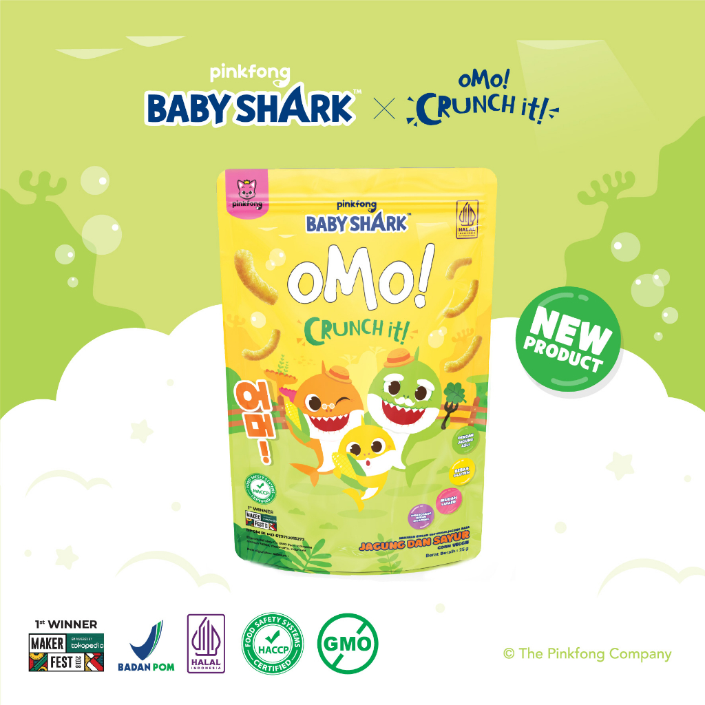 OMO! CRUNCH IT BABY SHARK JAGUNG SAYUR