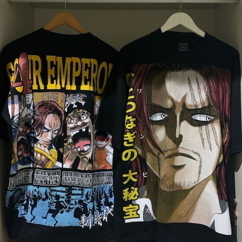 4Emperors Onepiece Shanks T-shirt Bootleg by Skaars