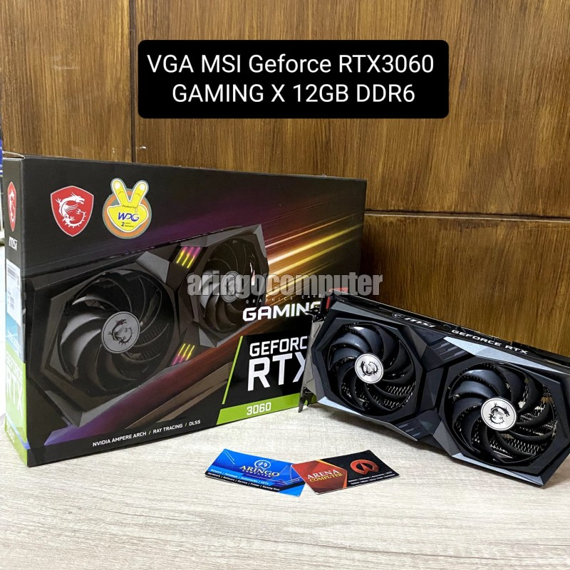 VGA MSI GAMING X RTX3060 12GB DDR6
