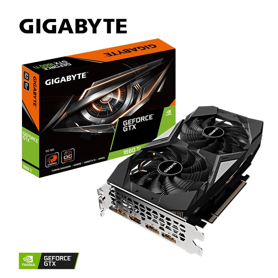 VGA Card Gigabyte GeoForce GTX 1660TI OC 6GB