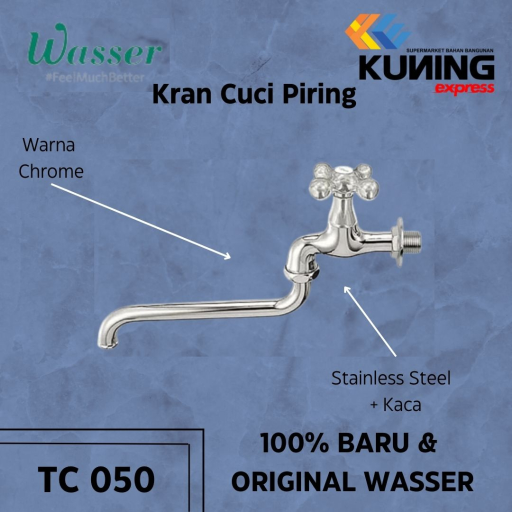 KRAN CUCI PIRING // WASSER TC 050 KRAN CUCI PIRING TEMBOK