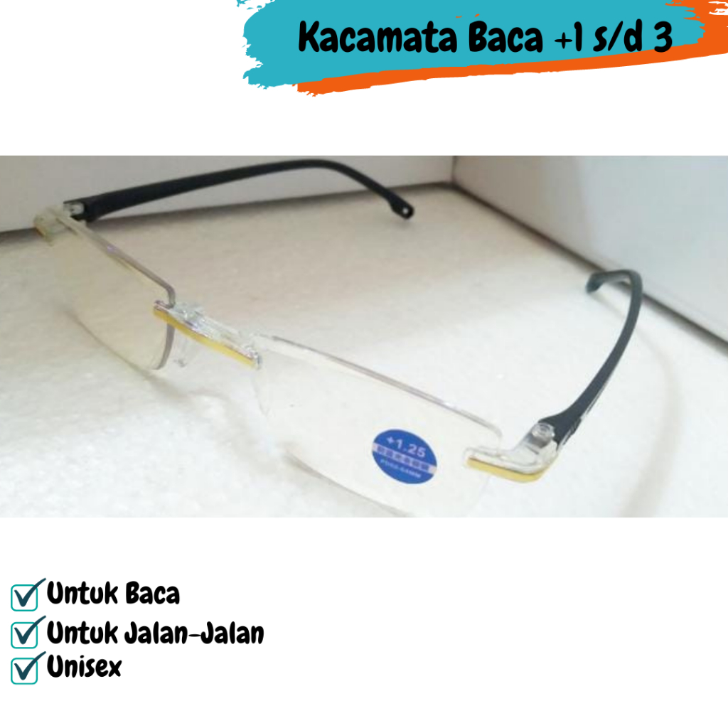 Kacamata baca lensa plus tipe 807 kacamata murah rabun dekat siap pakai reading glasses