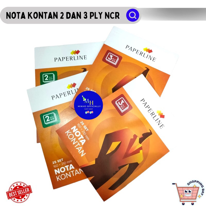 

NOTA KONTAN PAPERLINE 2PLY / 3PLY / NOTA TULIS