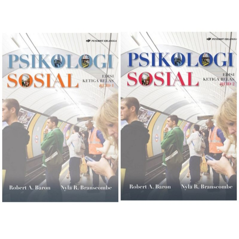 Original Psikologi Sosial edisi 13 jilid 1&2 Erlangga