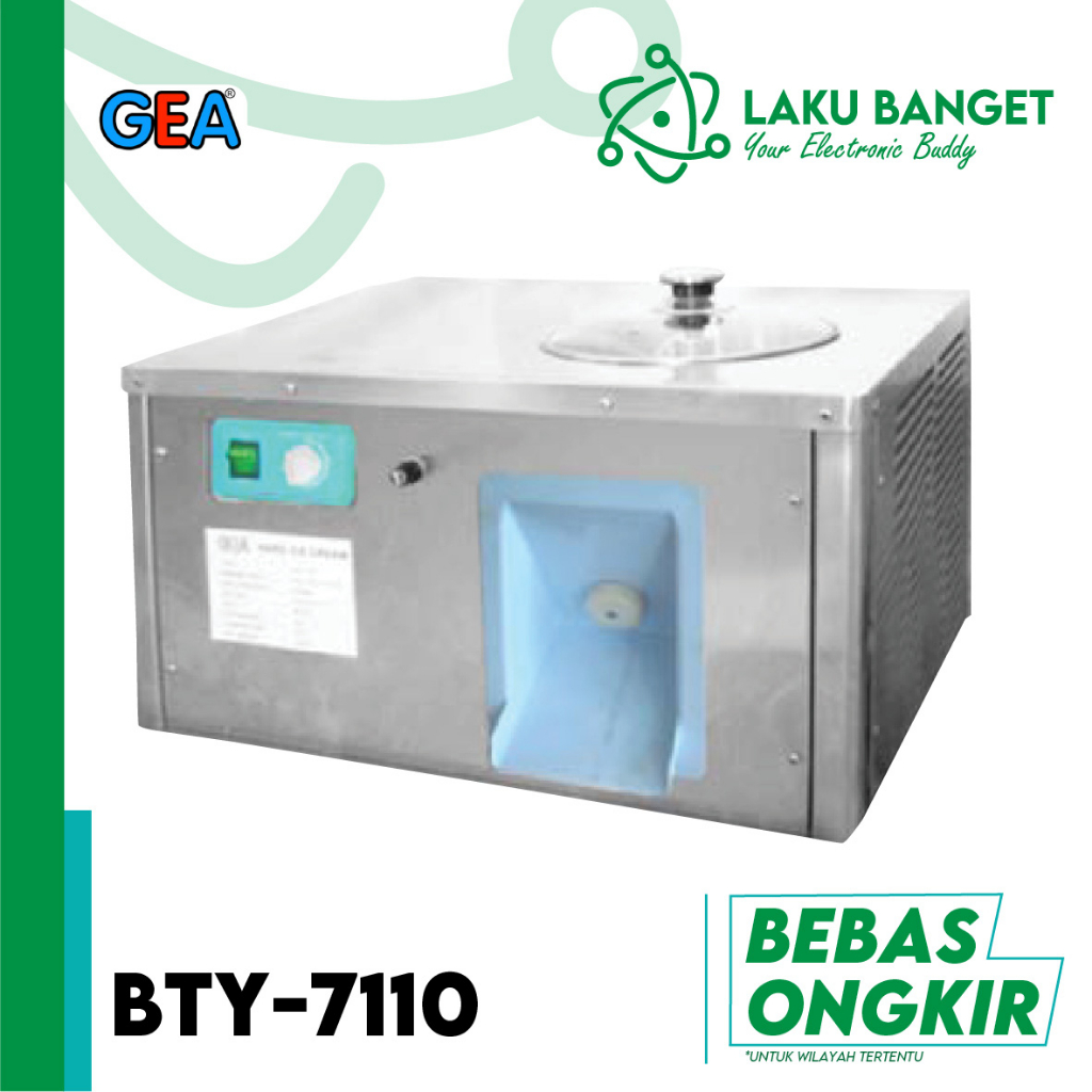 GEA Hard Ice Cream Machine BTY-7110 / Mesin Ice Cream