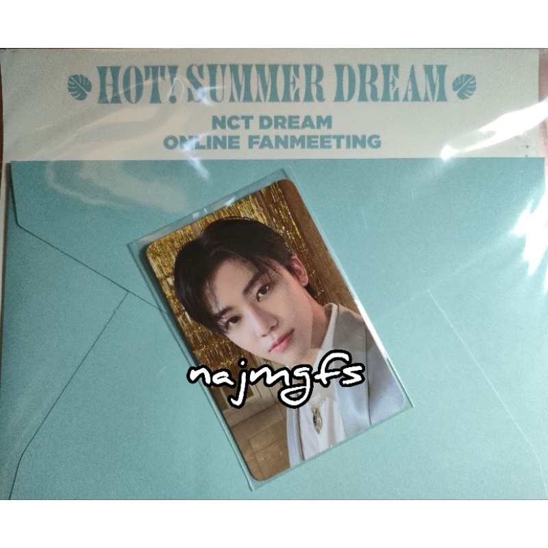 NA JAEMIN AR TICKET HOT SUMMER DREAM UNSEALED FULLSET
