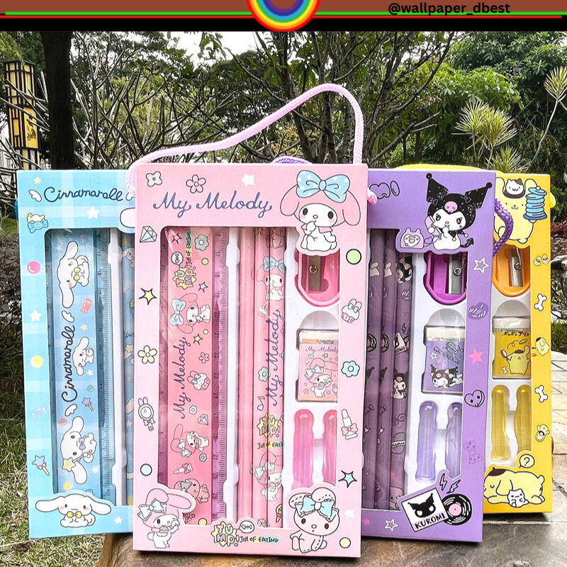

5 IN 1 SET ALAT TULIS SANRIO SET ALAT TULIS SEKOLAH SANRIO ALAT TULIS SEKOLAH LUCU SET PENSIL CINAMOROL SET PENSIL KUROMI SET PENSIL SANRIO KADO ULANG TAHUN ANAK KADO ULANG TAHUN KADO LUCU @wallpaperdbest