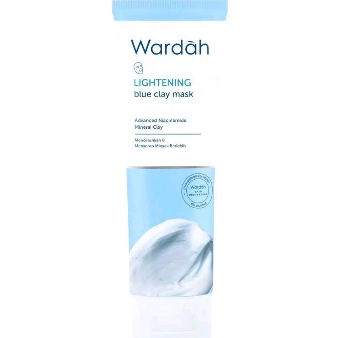 Wardah Lightening Blue Clay Mask
