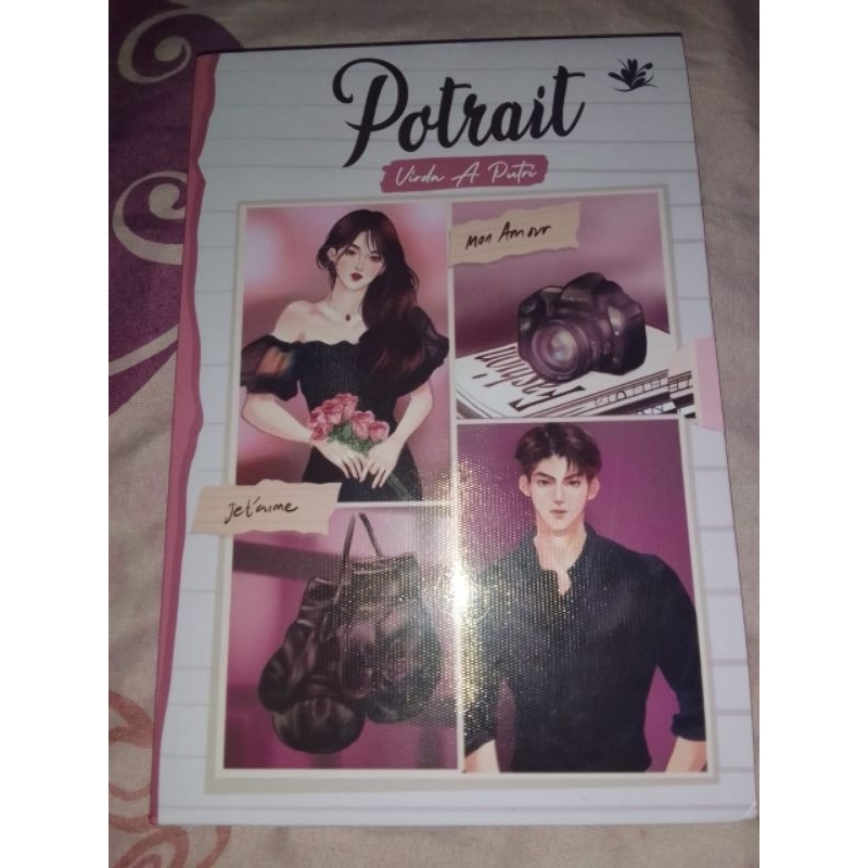 Novel Romance Original " Potrait " Edisi baru Preloved kondisi bagus terawat
