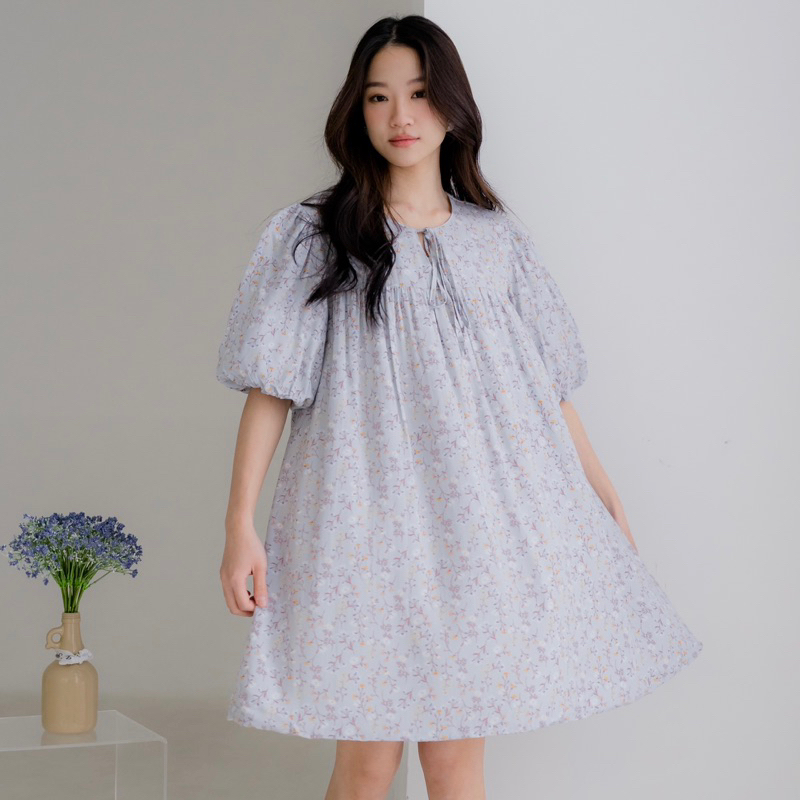 Lily Flower Balloon Dress 10D