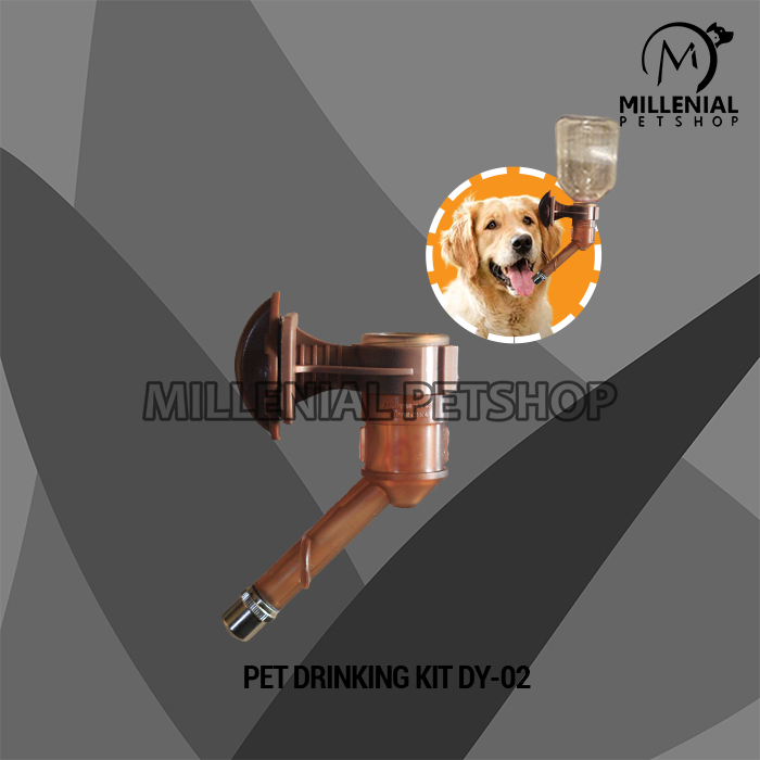 Pet Drinking Kit DY-2W Kepala Botol Minum Hewan Gantung