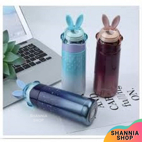 H6065 Termos Colorful Rabbit Vacuum Flask 350ml - Thermos Air Panas