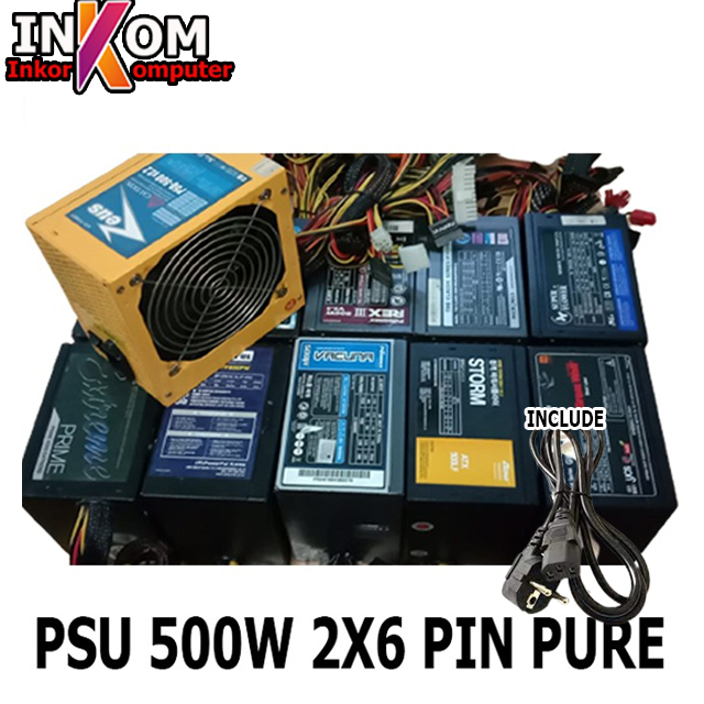 Paket Casing PC Komputer T25 NEW Plus PSU Power Supply