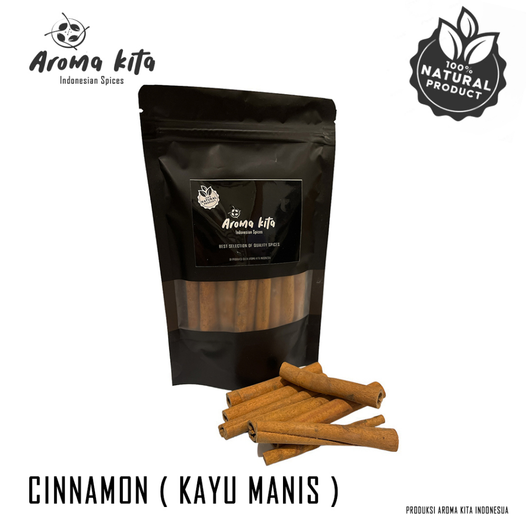 

Kayu Manis Utuh / Kayu Manis / Cinnamon Whole - 100 gr