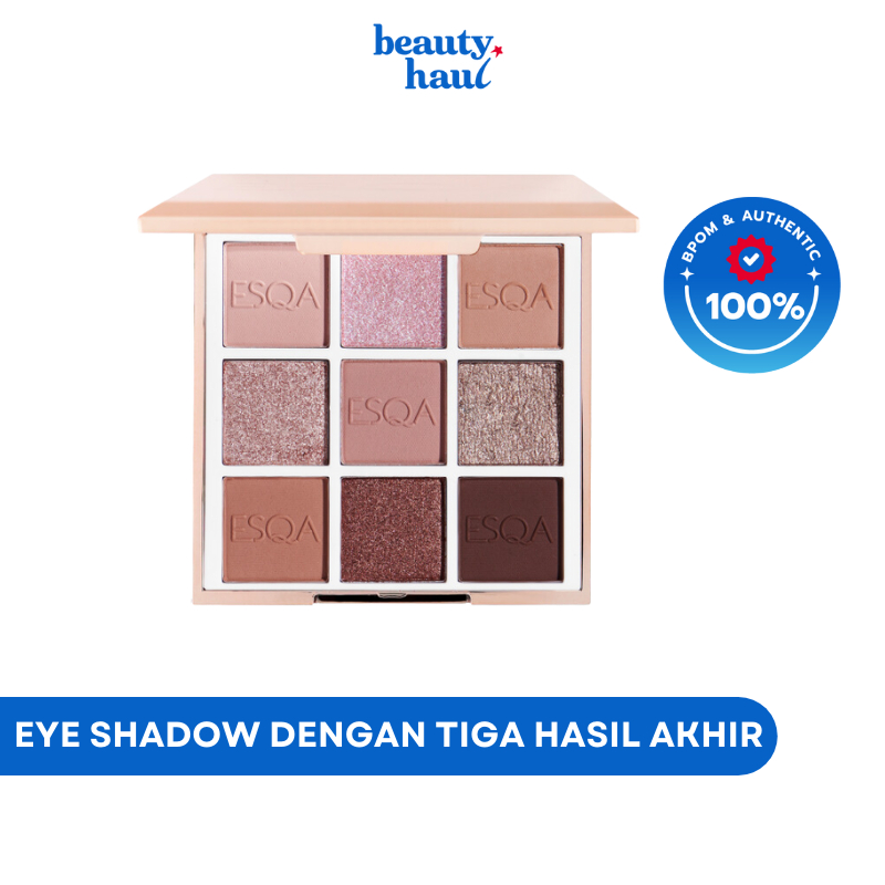 ESQA Goddess Eyeshadow Palette | Eyeshadow 9 Warna - Esqa Eyeshadow, Eyeshadow Palette, Makeup Mata,