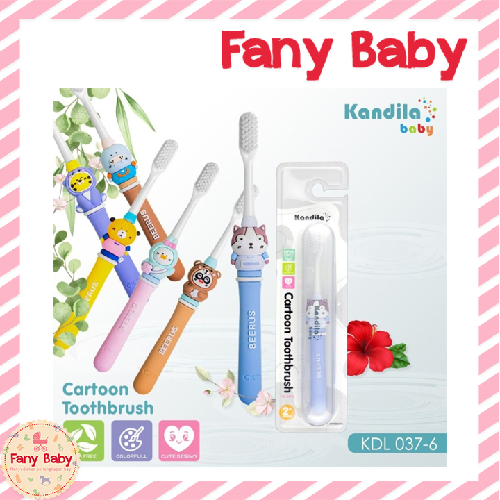 KANDILA BABY CARTOON TOOTHBRUSH / KDL 037-6