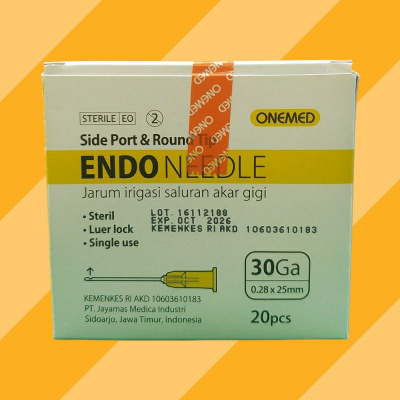 Endo Needle / Jarum Irigasi Saluran Akar Gigi