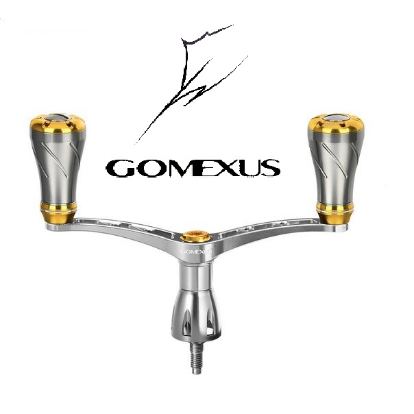 Gomexus 98mm CNC Reel Handle For Shimano 1000-5000 Spinning Reel Double Handle