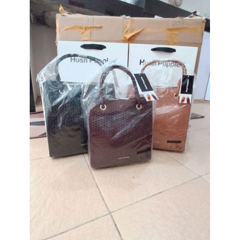 Free paper bag Original Liv Top Handle and Cornetto Top Handle Hush Puppies