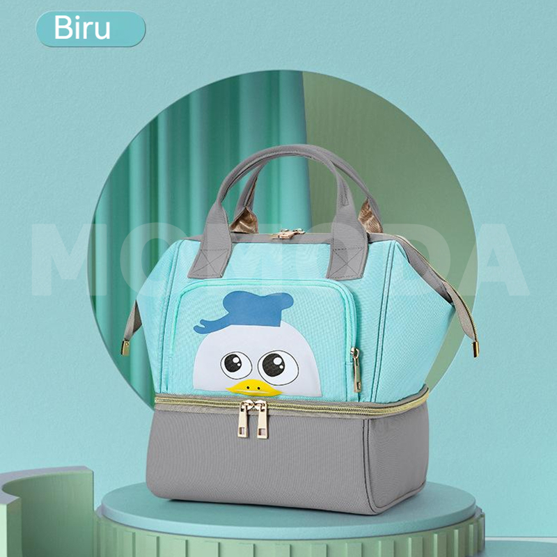 MOMODA Tas Susu dan Botol Susu Bayi/ Diaper Bag Tas Popok / Multifungsi Tas Asi Cooler Bag Dan Tas Bayi/Botol Susu Bayi/Penghangat Susu Bayi/Pemanas Botol Susu