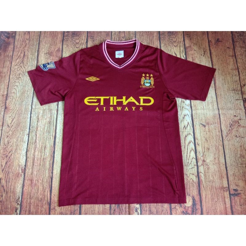 Jersey Retro Away Manchester City Baju Sepak Bola