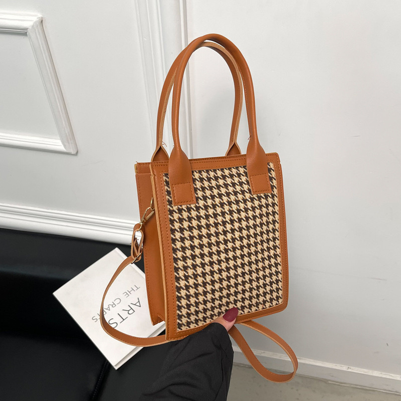 HOUNDSTOOTH KOREAN BAG / TOTE BAG / HAND BAG / SLING BAG