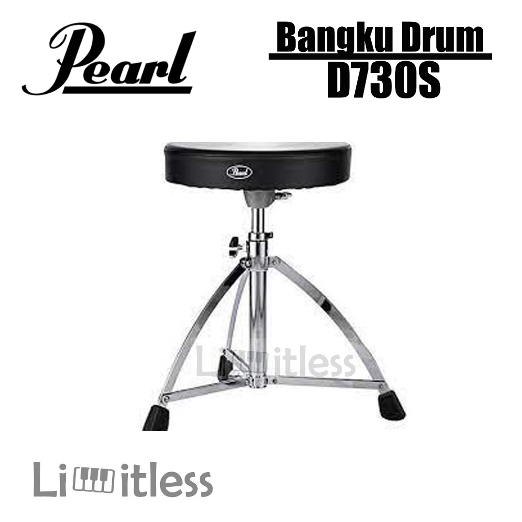 Bangku Drum Pearl D730S Kursi Drum Throne Pearl D-730S Original